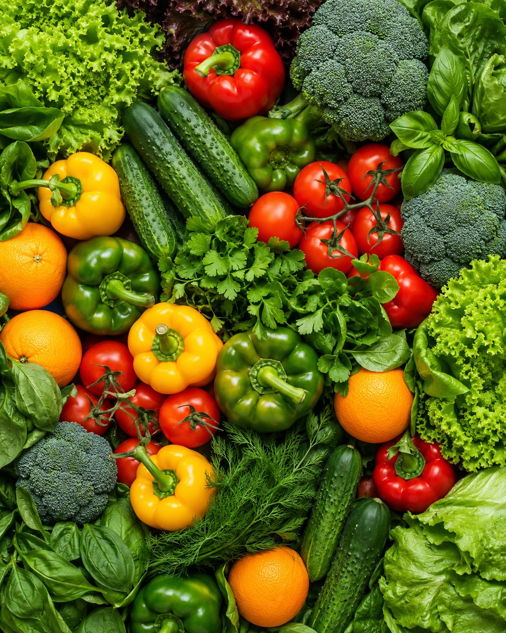 Fresh fruit, vegetables and herbs for vessel provisioning